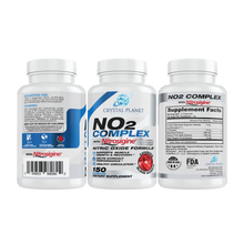 Load image into Gallery viewer, Nitric Oxide Booster Supplement for Men &amp; Women with Nitrosigine Beetroot Extract &amp; L Citrulline for Muscle Growth, NO, Pumps, Increase Blood Flow, Strength &amp; Energy to Train Harder - 150 Capsules

